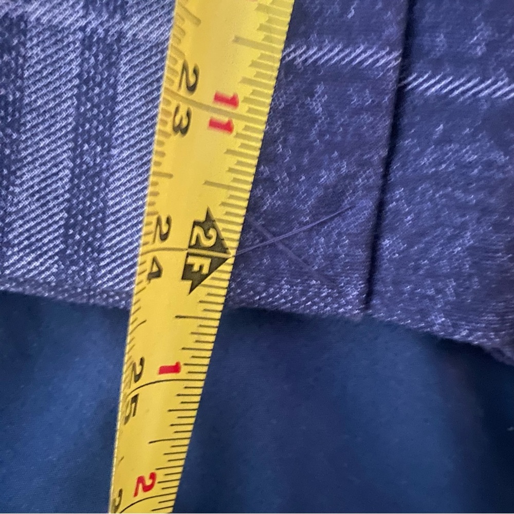 NWT Tommy Hilfiger lined plaid blue blazer suit jacket 0 - Picture 10 of 15